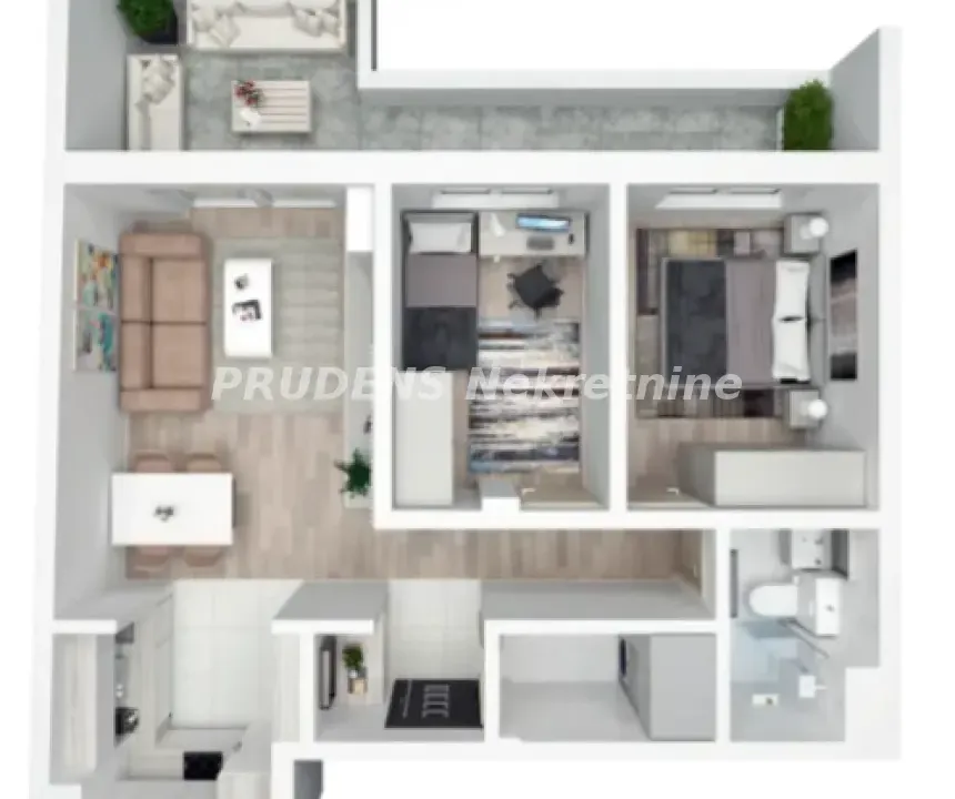 Sale, three bedroom apartment, 68m², Pančevo, Srbija