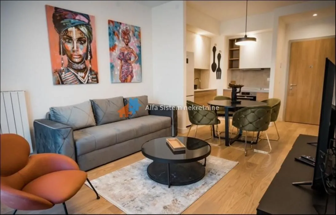 Izdavanje, dvosoban stan, 54m², Savski Venac, Beograd