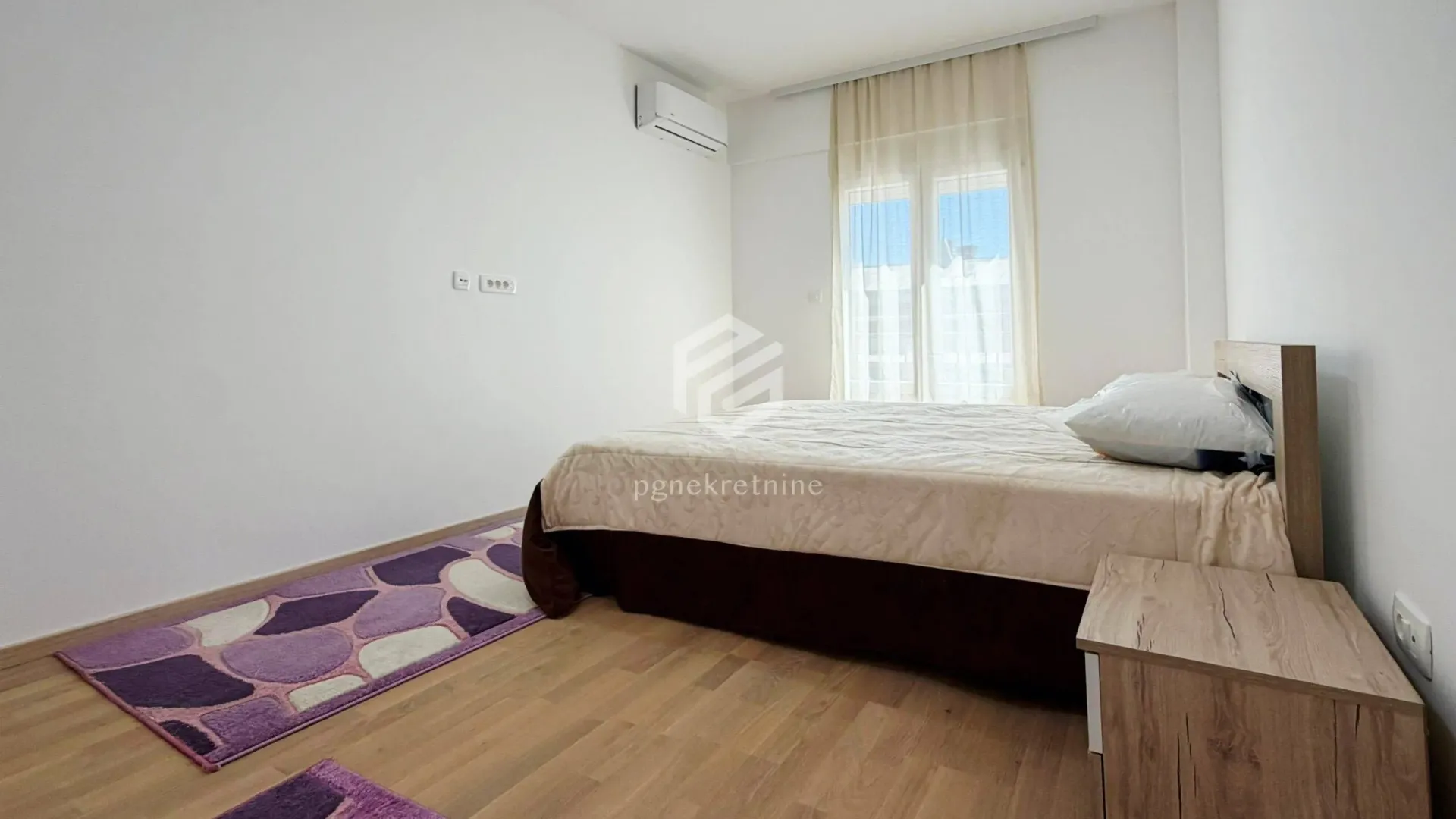 Rent, one bedroom apartment, 58m², Momišići, Podgorica