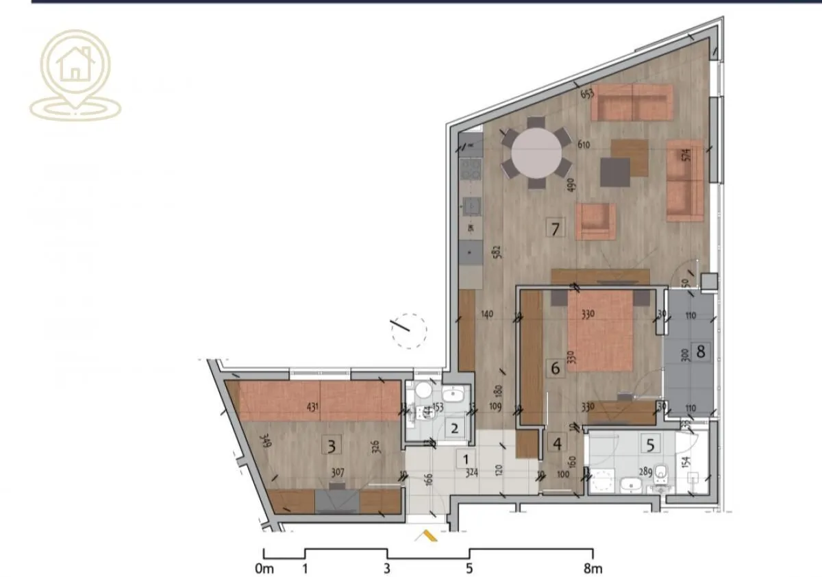 Prodaja, trosoban stan, 74m², Medijana, Niš