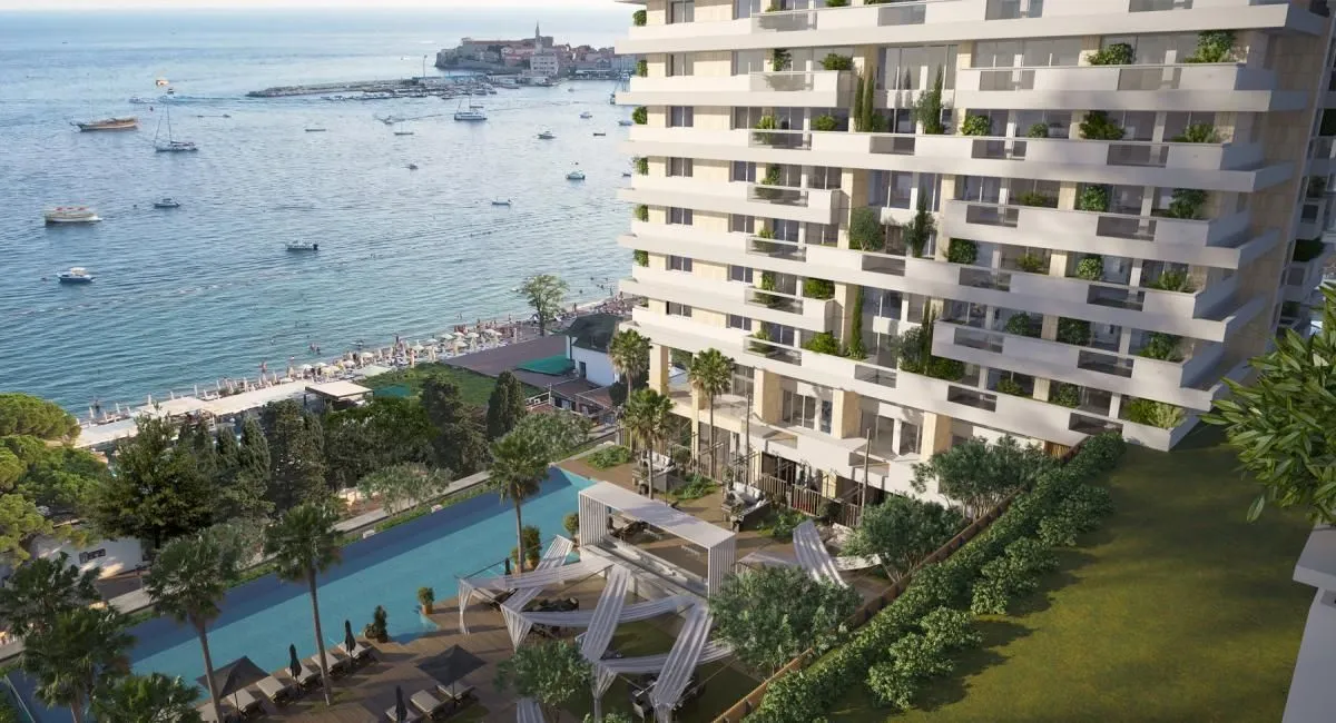 Sale, one bedroom apartment, 74m², Budva, Crna Gora