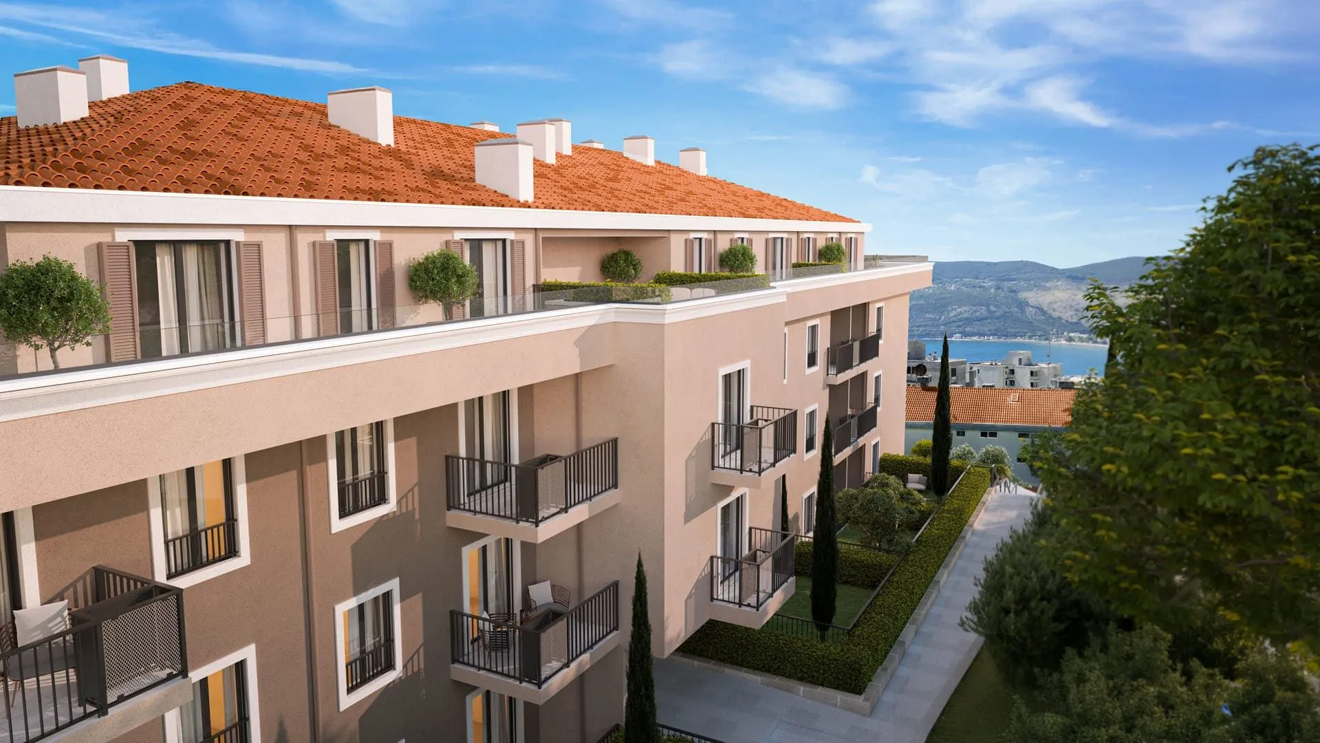 Prodaja, dvosoban stan, 70m², Topla, Herceg Novi