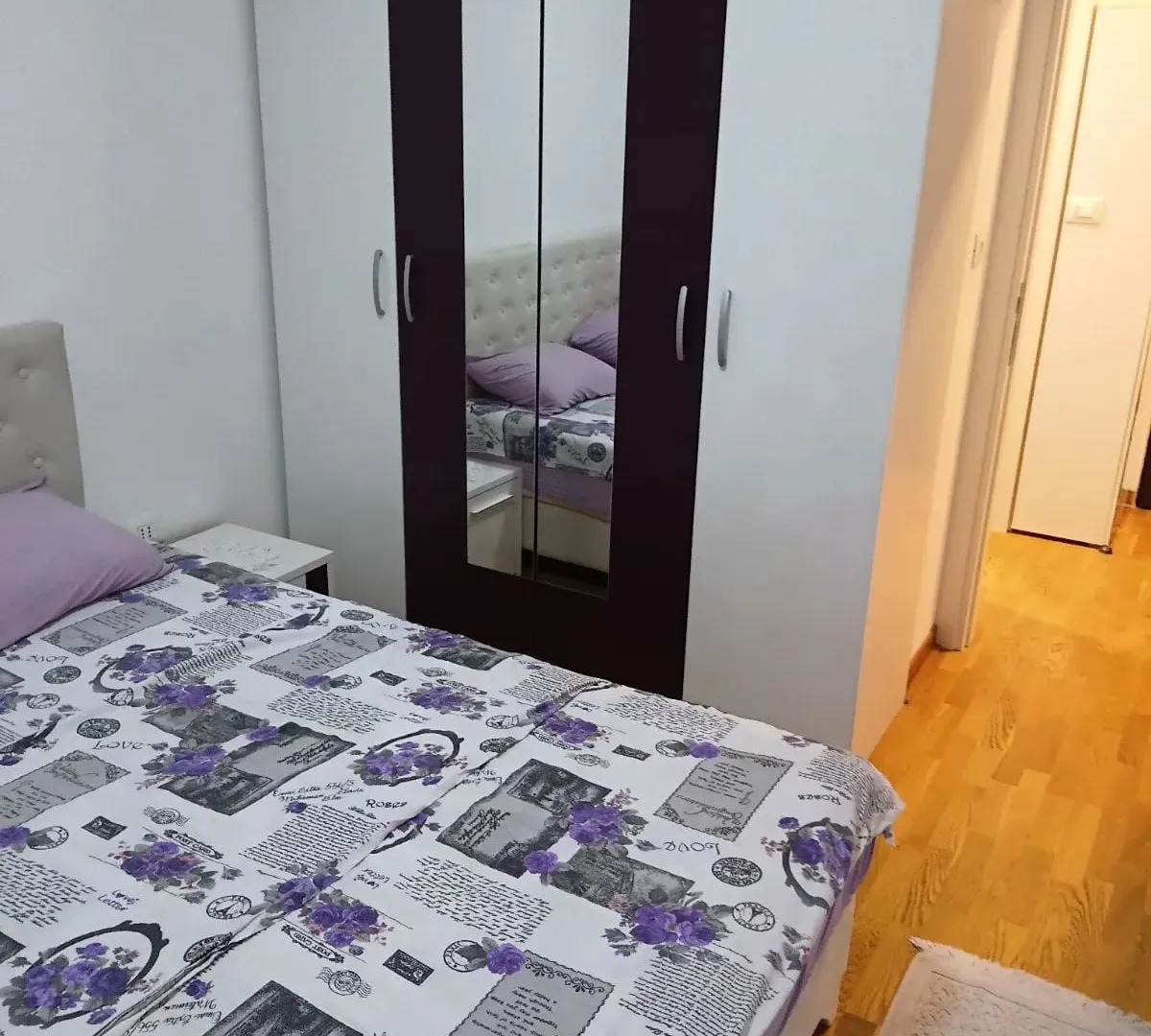 Rent, one bedroom apartment, 43m², City Kej, Podgorica