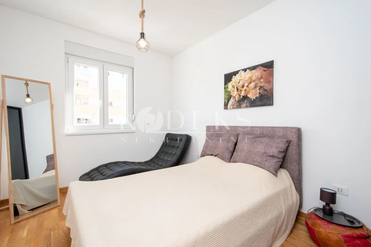 Rent, one bedroom apartment, 48m², City Kej, Podgorica
