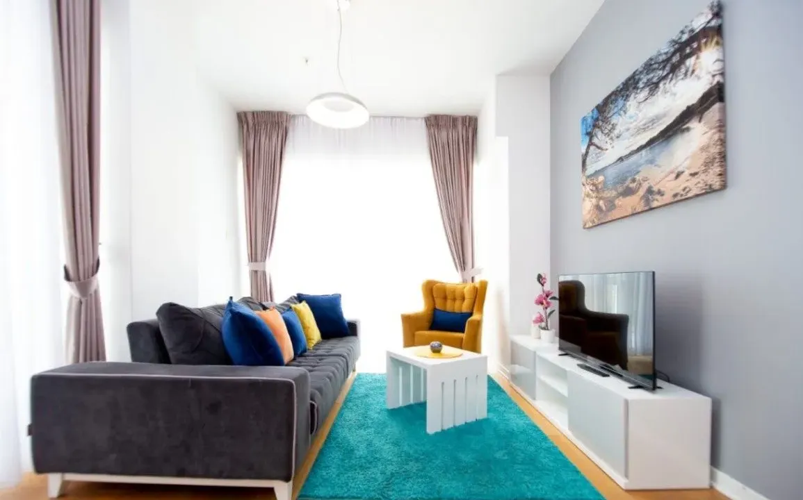 Rent, one bedroom apartment, 45m², Tree cane, Budva