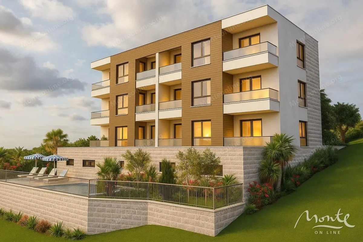 Prodaja, jednosoban stan, 47m², Kavač, Kotor