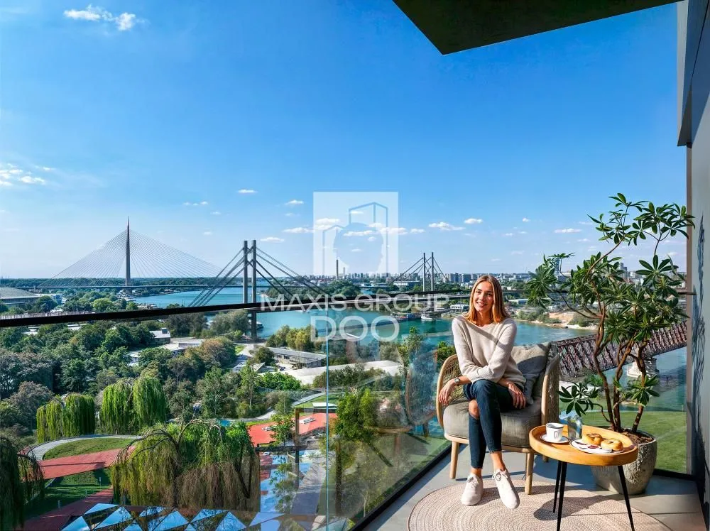 Prodaja, dvosoban stan, 56m², Savski Venac, Beograd
