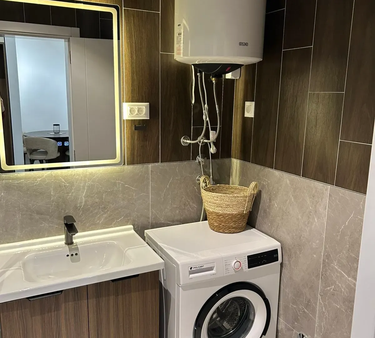 Rent, one bedroom apartment, 37m², Tološi, Podgorica