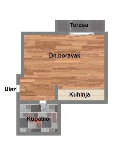 Prodaja, stan, 29m², Telep, Novi Sad Sve Podlokacije