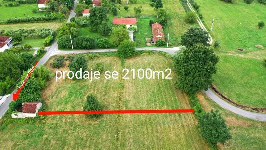Sale, land lot, 2207m², Danilovgrad, Crna Gora