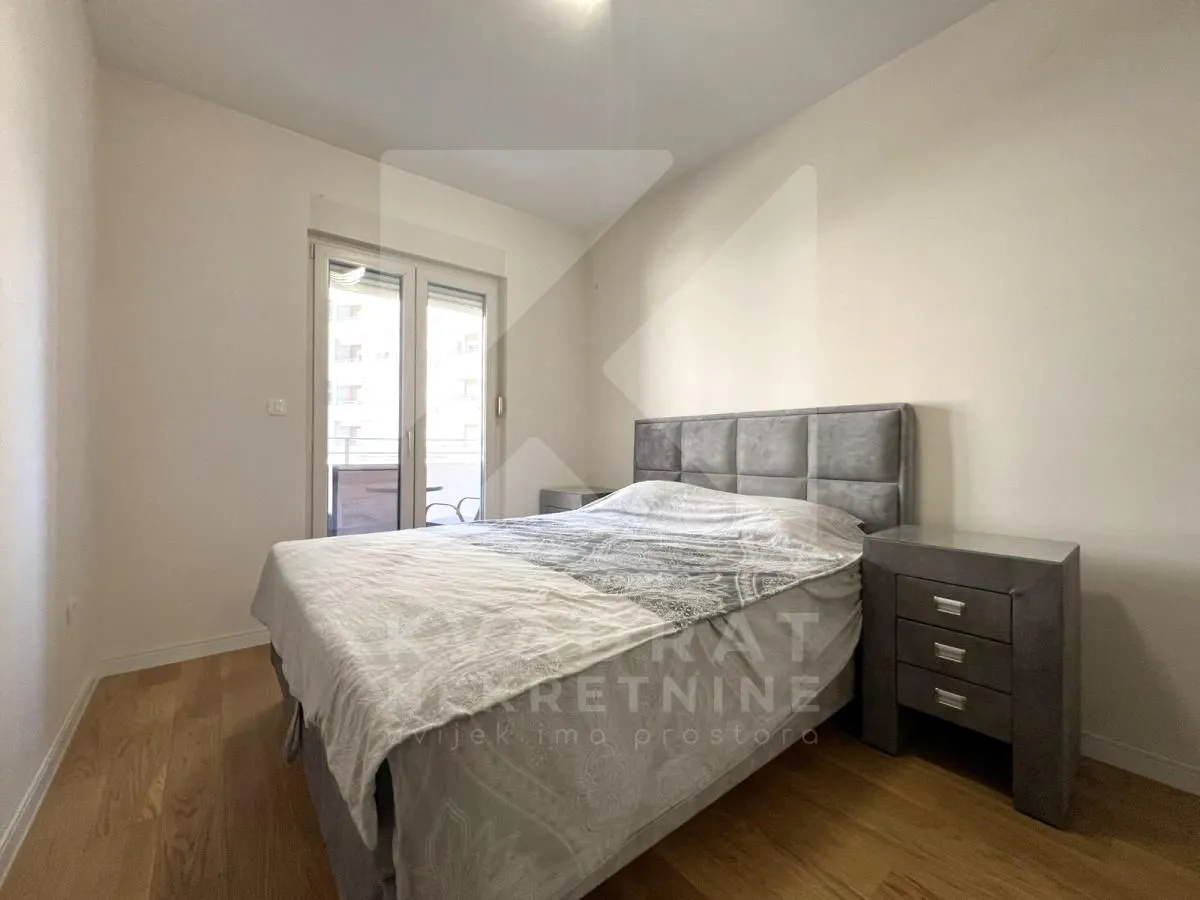 Rent, one bedroom apartment, 49m², Central Point, Podgorica