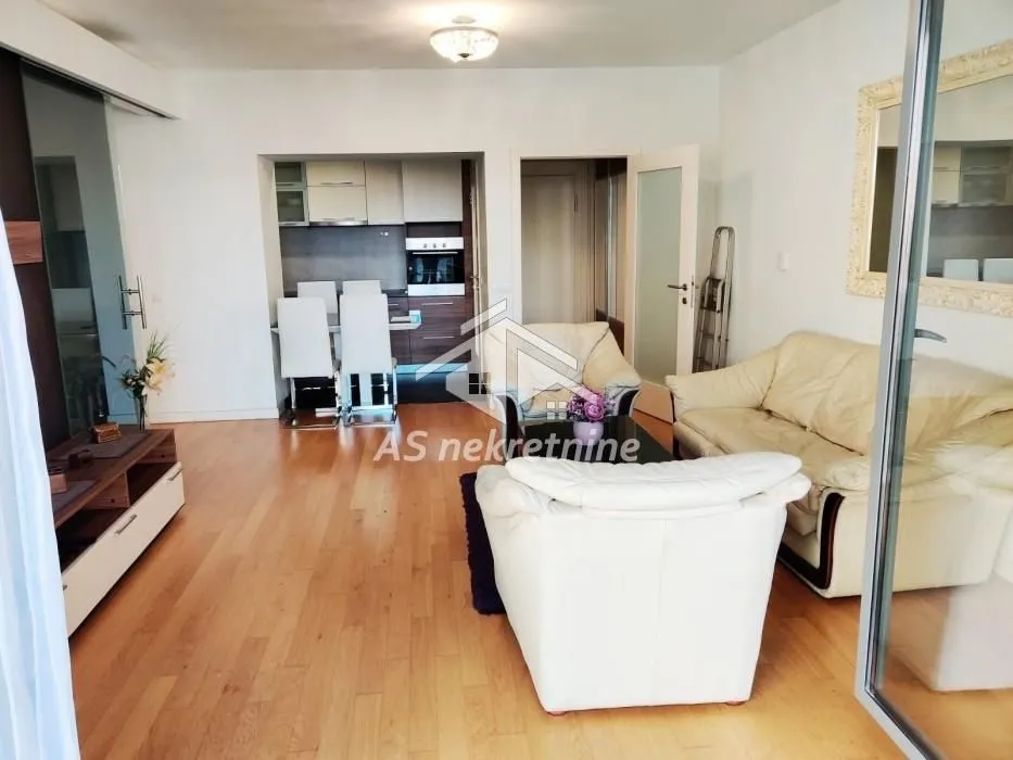 Rent, two bedroom apartment, 62m², Novi Beograd Blok 65, Novi Beograd Sve Podlokacije