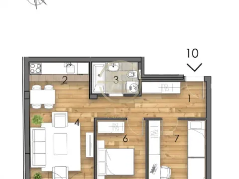 Prodaja, trosoban stan, 60m², Detelinara, Novi Sad Sve Podlokacije - image 1