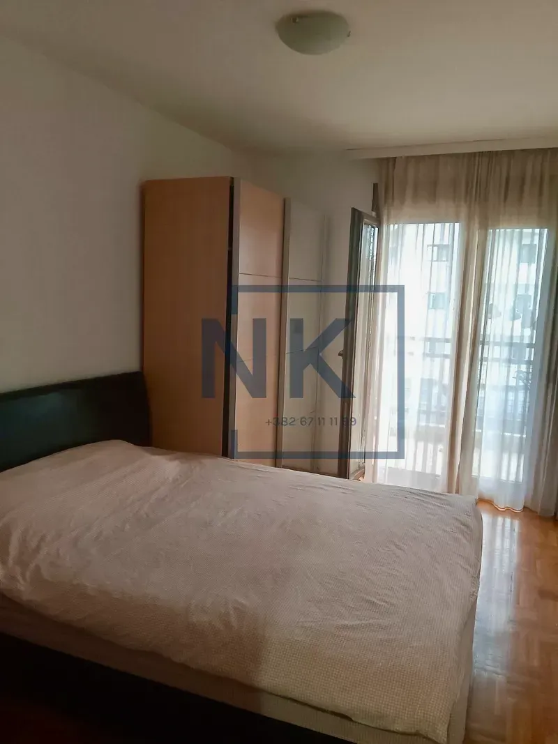 Izdavanje, jednosoban stan, 47m², Stari Aerodrom, Podgorica