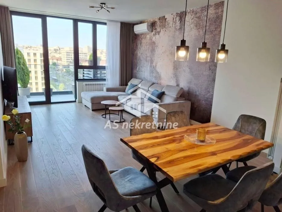 Rent, three bedroom apartment, 86m², Savski Venac, Beograd