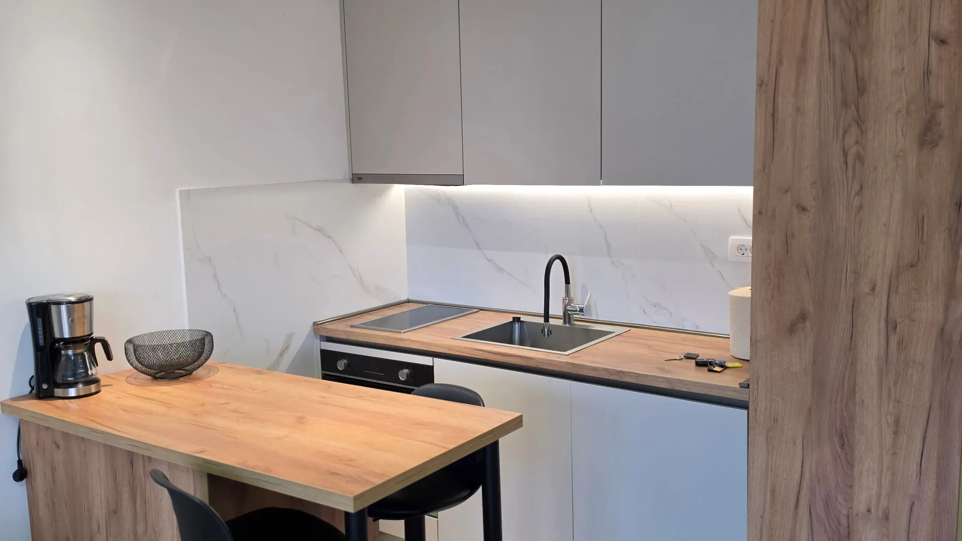 Stan-na-dan, jednosoban stan, 26m², Pobrežje, Podgorica