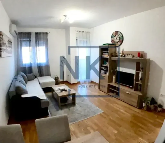 Izdavanje, jednosoban stan, 43m², City Kej, Podgorica