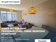 Rent, three bedroom apartment, 100m², Blok 6, Podgorica - image 1