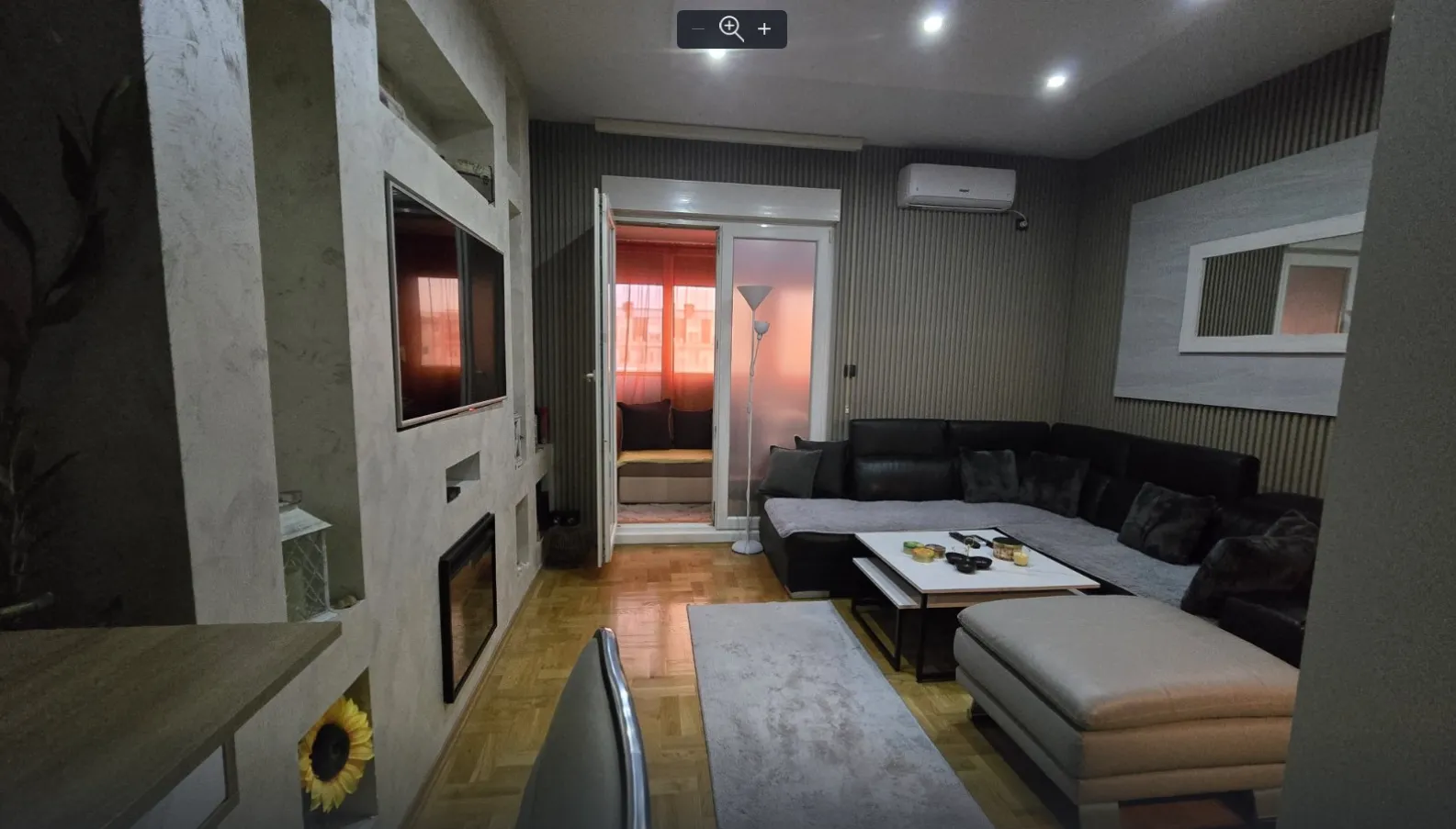 Rent, one bedroom apartment, 29m², Stari Aerodrom, Podgorica