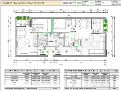 Prodaja, dvosoban stan, 77m², Blok 5, Podgorica - image 9