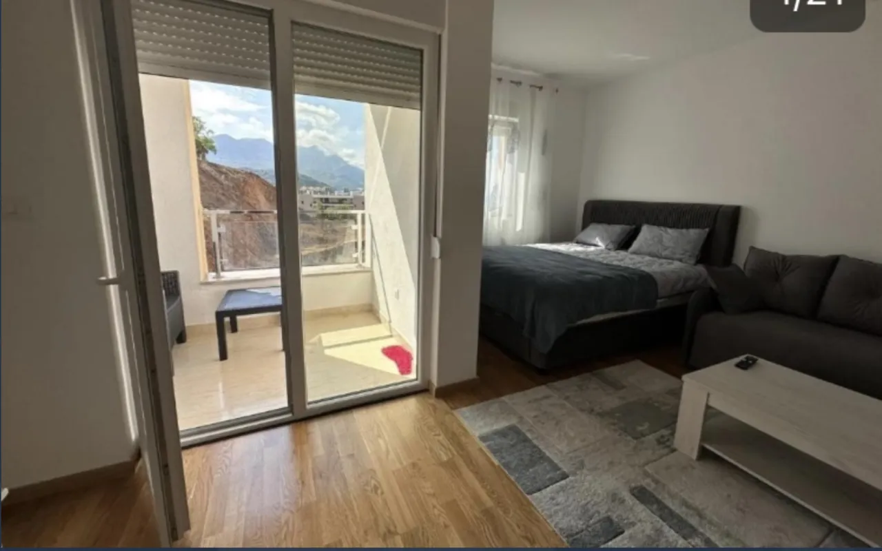 Rent, one bedroom apartment, 32m², Bečići, Budva