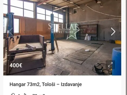 Izdavanje, poslovni prostor, 73m², Tološi, Podgorica - image 1