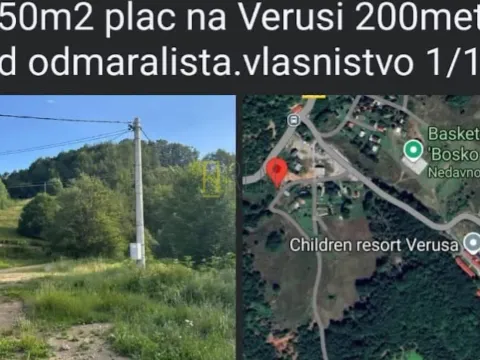 Zemljište in Veruša
