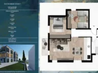 Sale, two bedroom apartment, 59m², Kava, Tivat - image 4