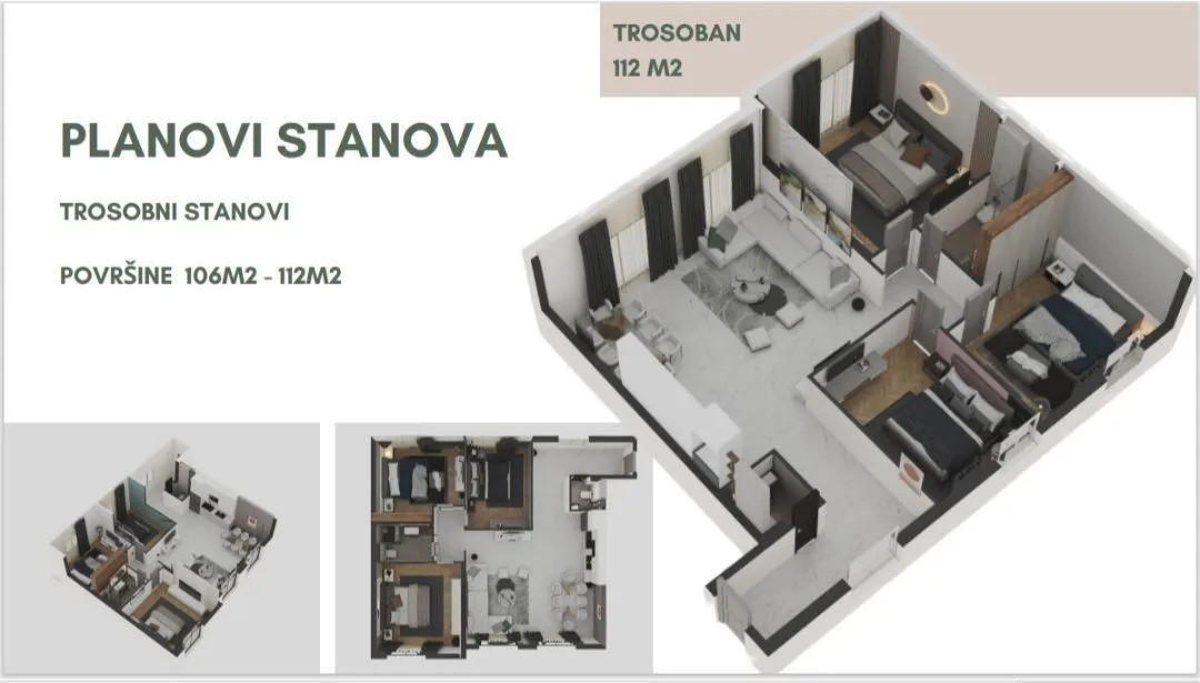 Prodaja, jednosoban stan, 43m², Bečići, Budva