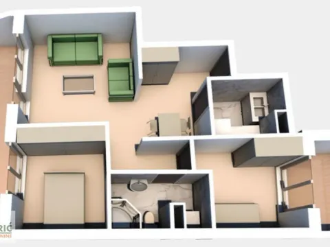 Prodaja, dvosoban stan, 66m², Cvetkova Pijaca, Zvezdara Sve Podlokacije