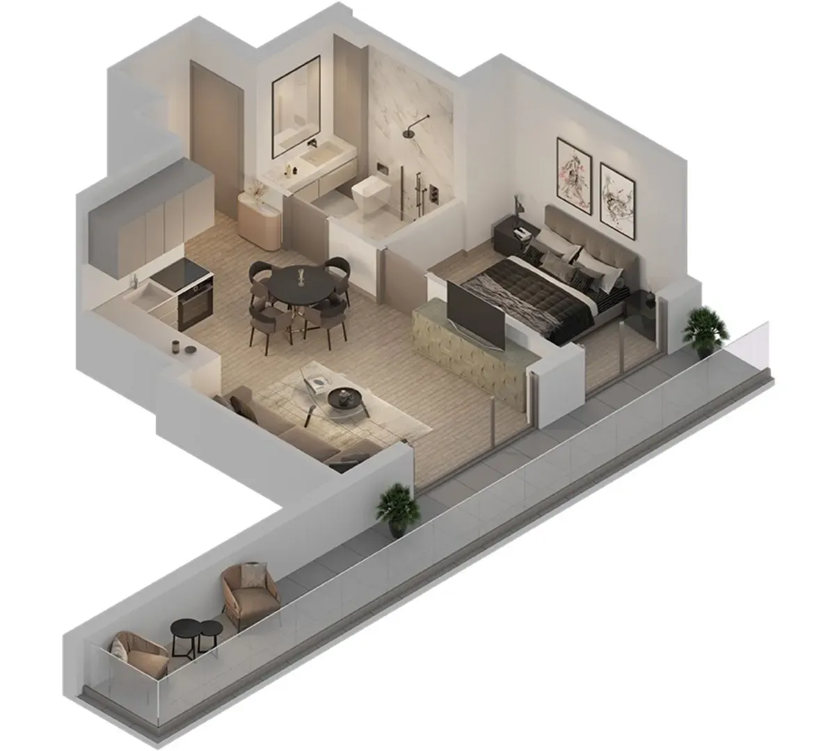 Sale, two bedroom apartment, 63m², Crveni Krst, Beograd