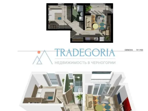 Prodaja, jednosoban stan, 37m², Bar, Crna Gora - image 27