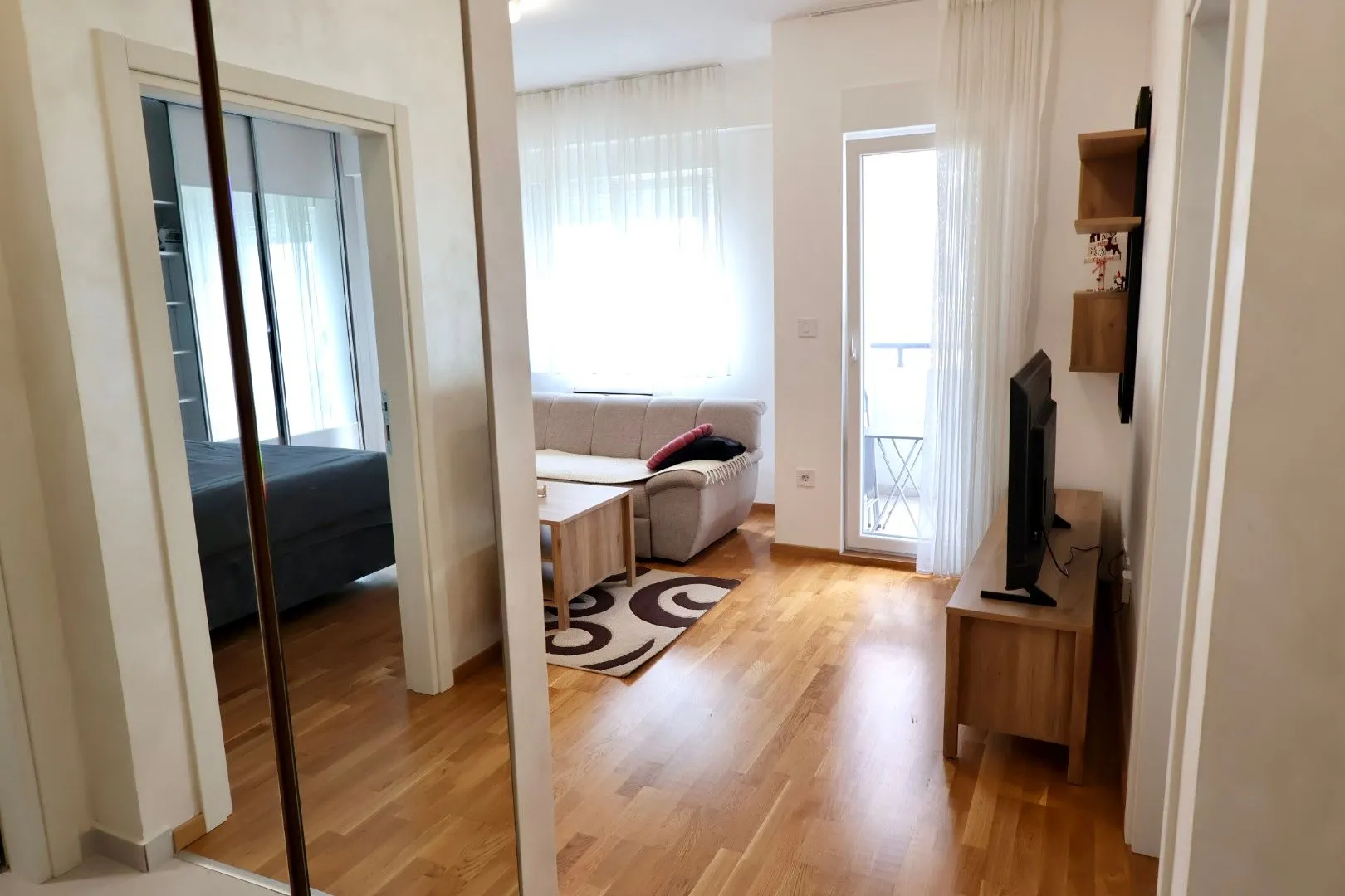 Rent, one bedroom apartment, 49m², Zabjelo, Podgorica