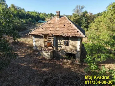 Pogled na staru kuću u lošem stanju okruženu rastinjem. - image 13