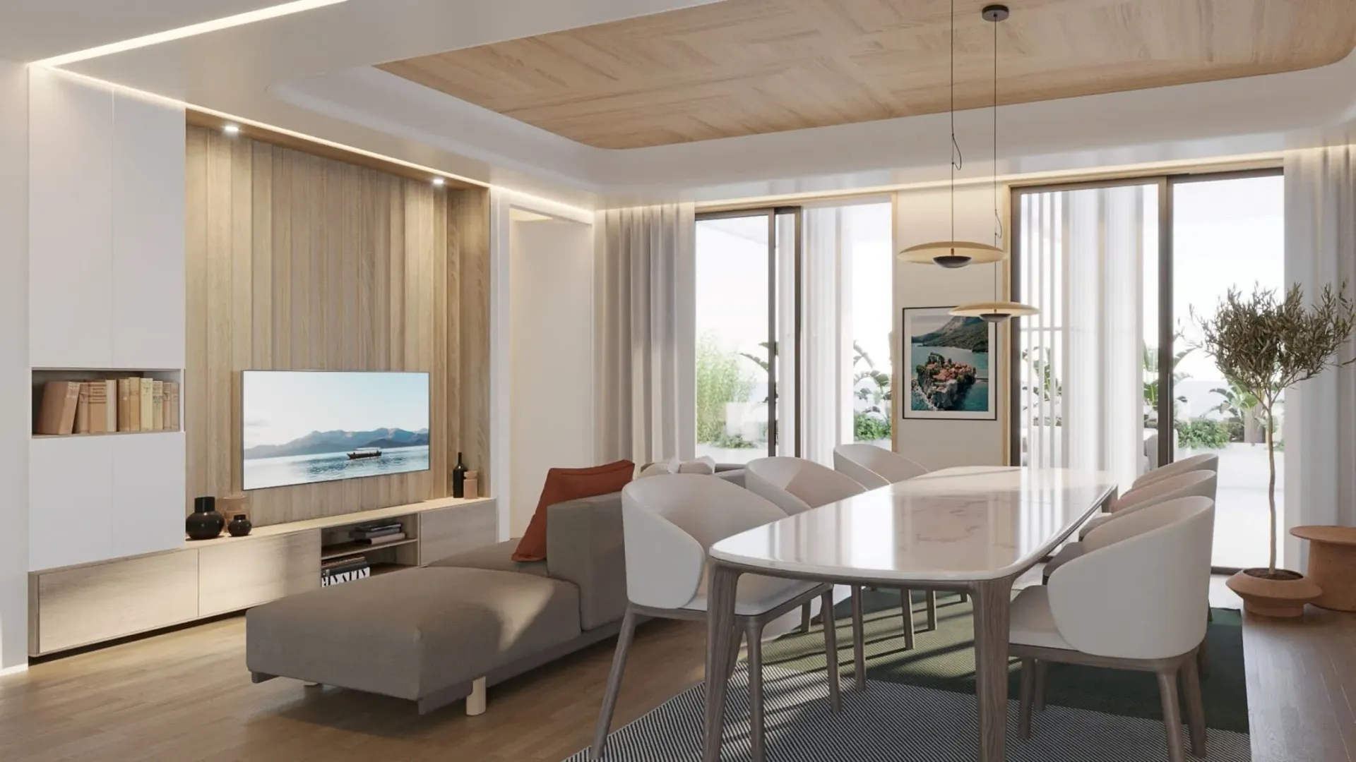 Sale, one bedroom apartment, 66m², Sveti Stefan, Budva