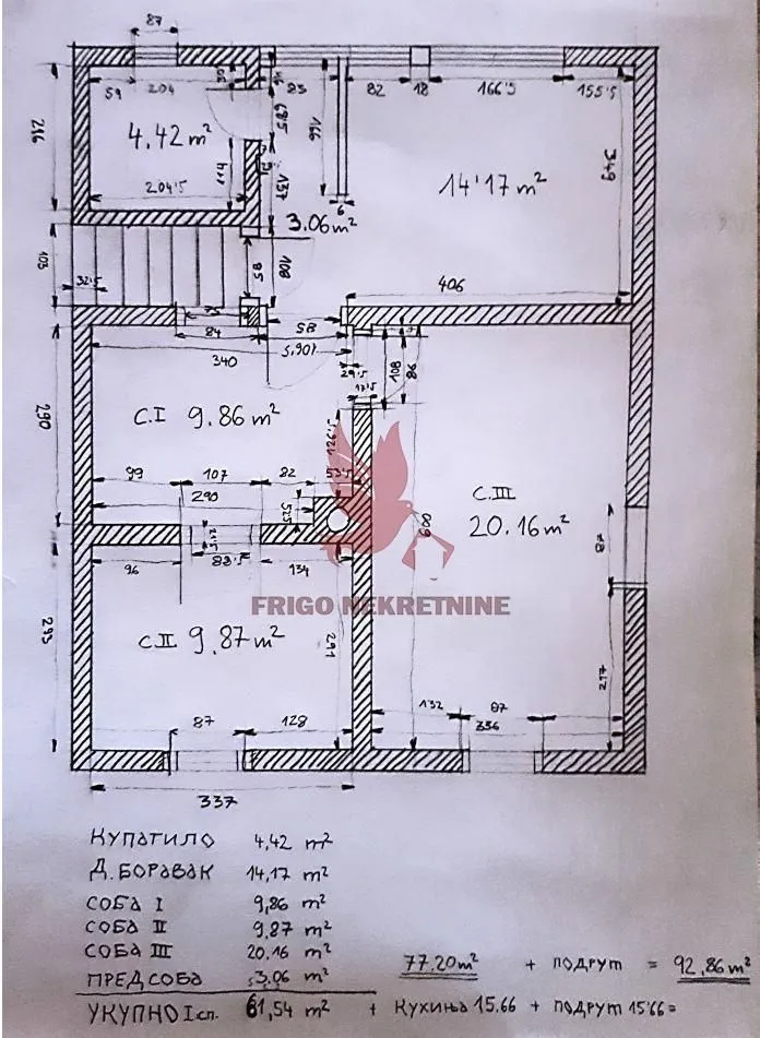 Sale, house, 92m², Koraćica, Mladenovac