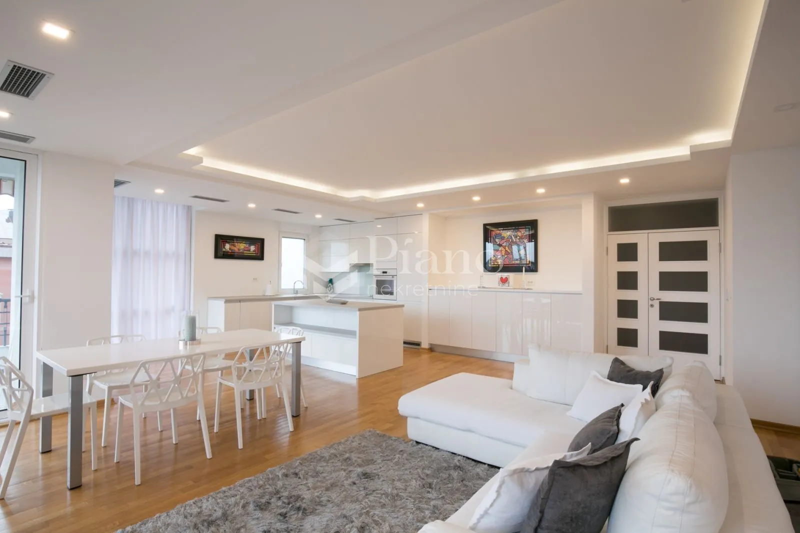 Rent, three bedroom apartment, 123m², Momišići, Podgorica