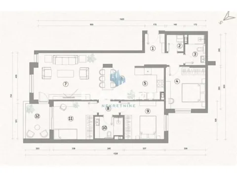 Prodaja, četvorosoban stan, 98m², Vračar Sve Podlokacije, Beograd - image 4