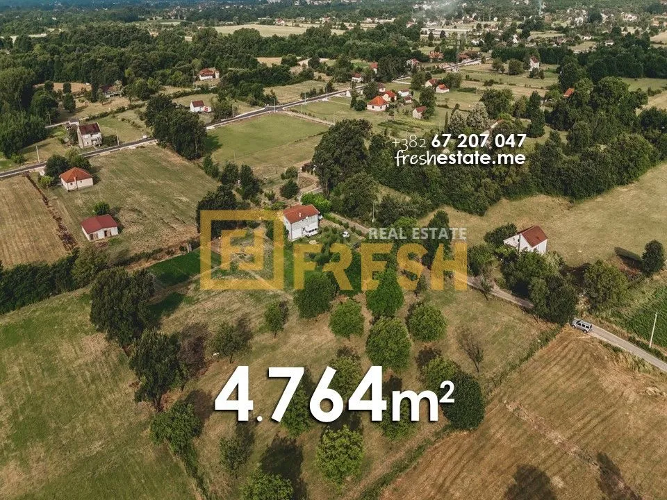 Prodaja, plac, 4764m², Danilovgrad, Crna Gora
