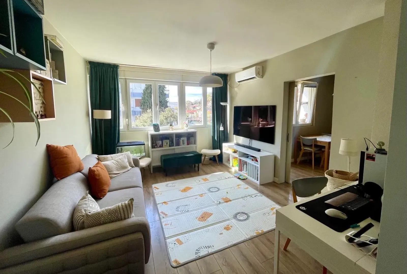 Sale, one bedroom apartment, 47m², Preko Morače, Podgorica
