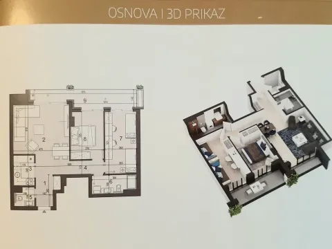 Sale, three bedroom apartment, 78m², Novi Beograd Blok 25, Novi Beograd Sve Podlokacije - image 2