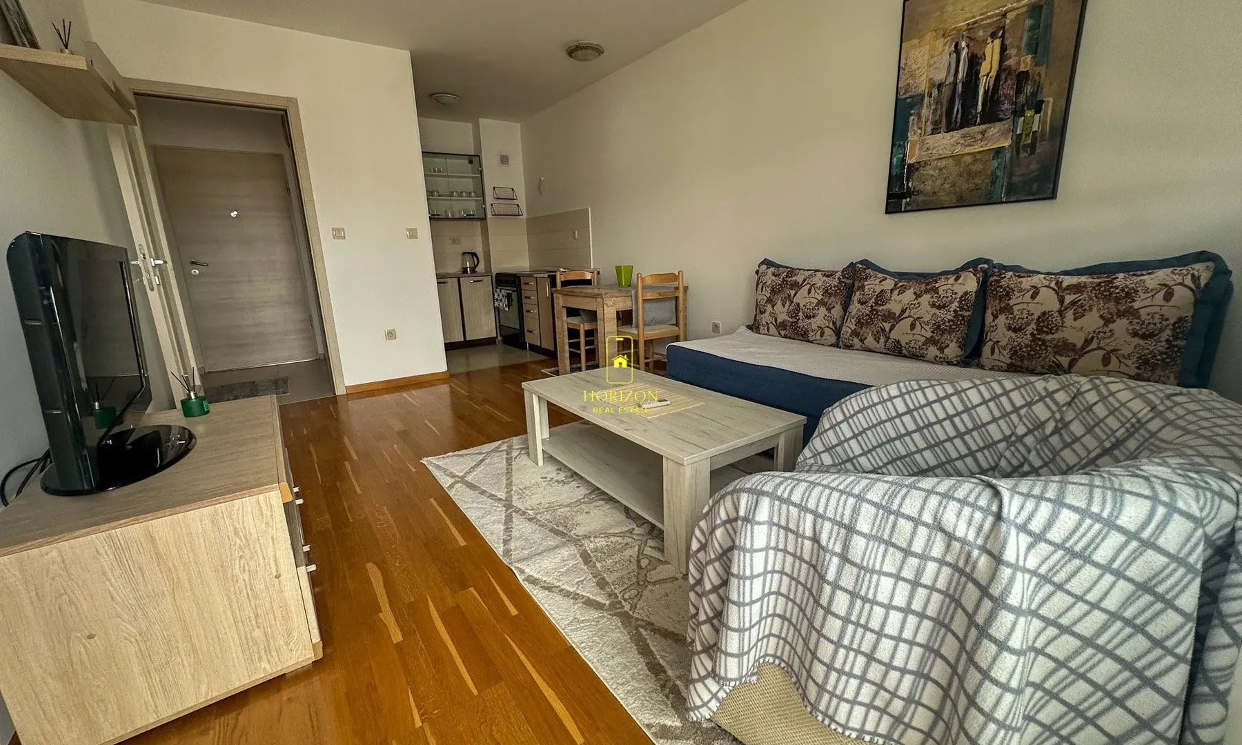Rent, one bedroom apartment, 43m², Stari Aerodrom, Podgorica