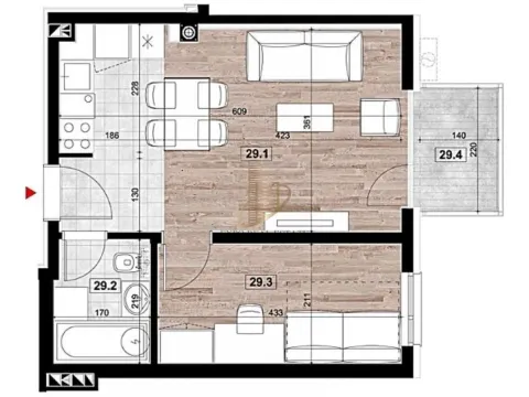 Izdavanje, jednosoban stan, 40m², Vukov Spomenik, Zvezdara Sve Podlokacije - image 8