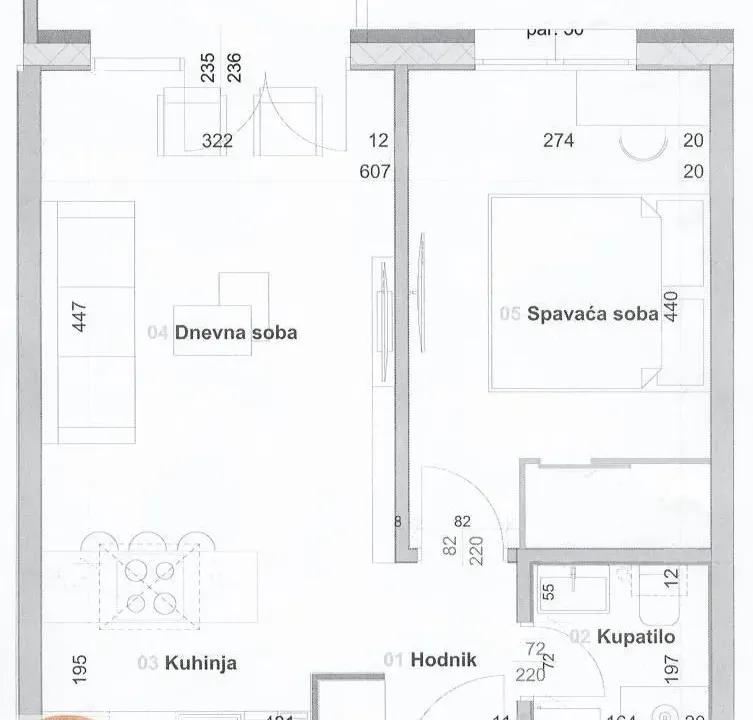 Prodaja, jednosoban stan, 38m², Zvezdara Sve Podlokacije, Beograd