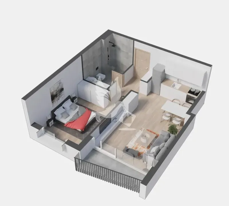 Prodaja, dvosoban stan, 45m², Mladenovac, Beograd