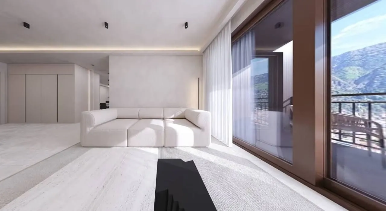 Prodaja, jednosoban stan, 47m², Mrčevac, Tivat