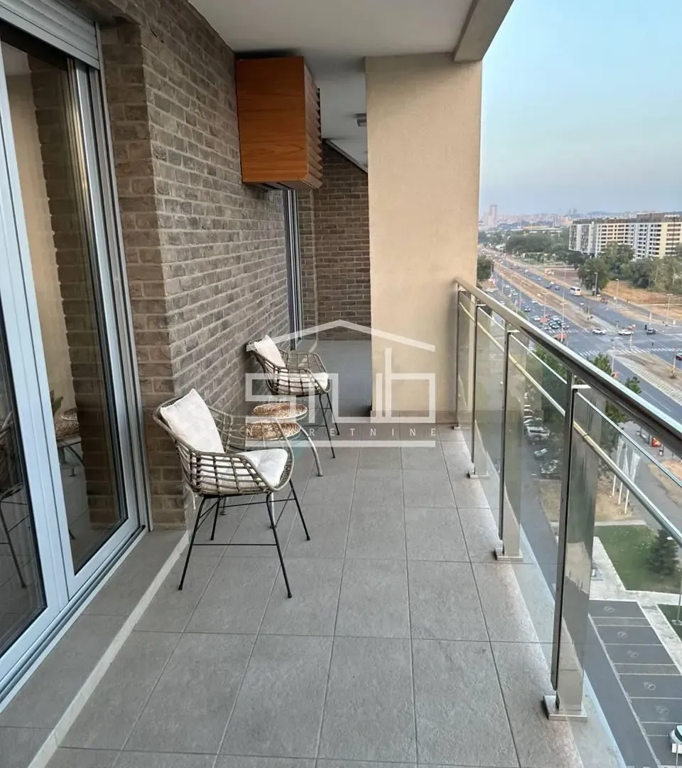Rent, two bedroom apartment, 70m², Novi Beograd Sve Podlokacije, Beograd