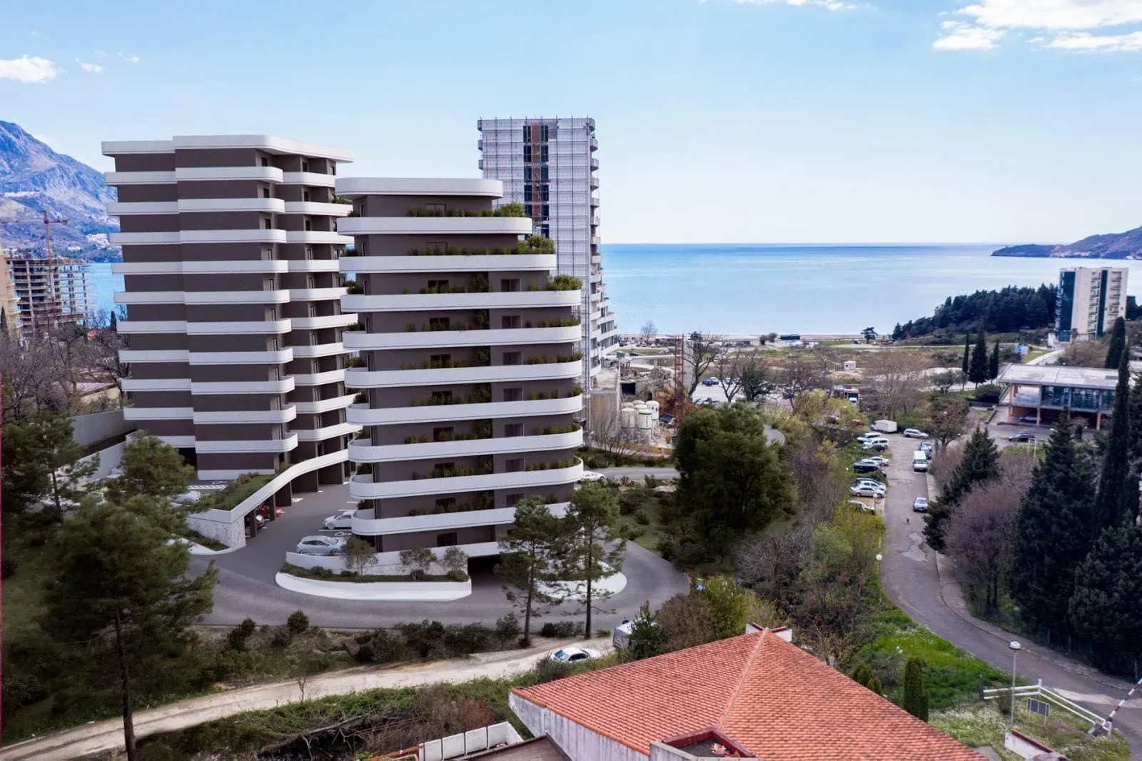 Sale, one bedroom apartment, 40m², Bečići, Budva