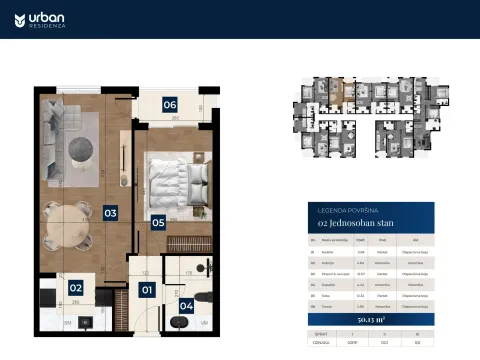 Prodaja, jednosoban stan, 46m², Zabjelo, Podgorica - image 6