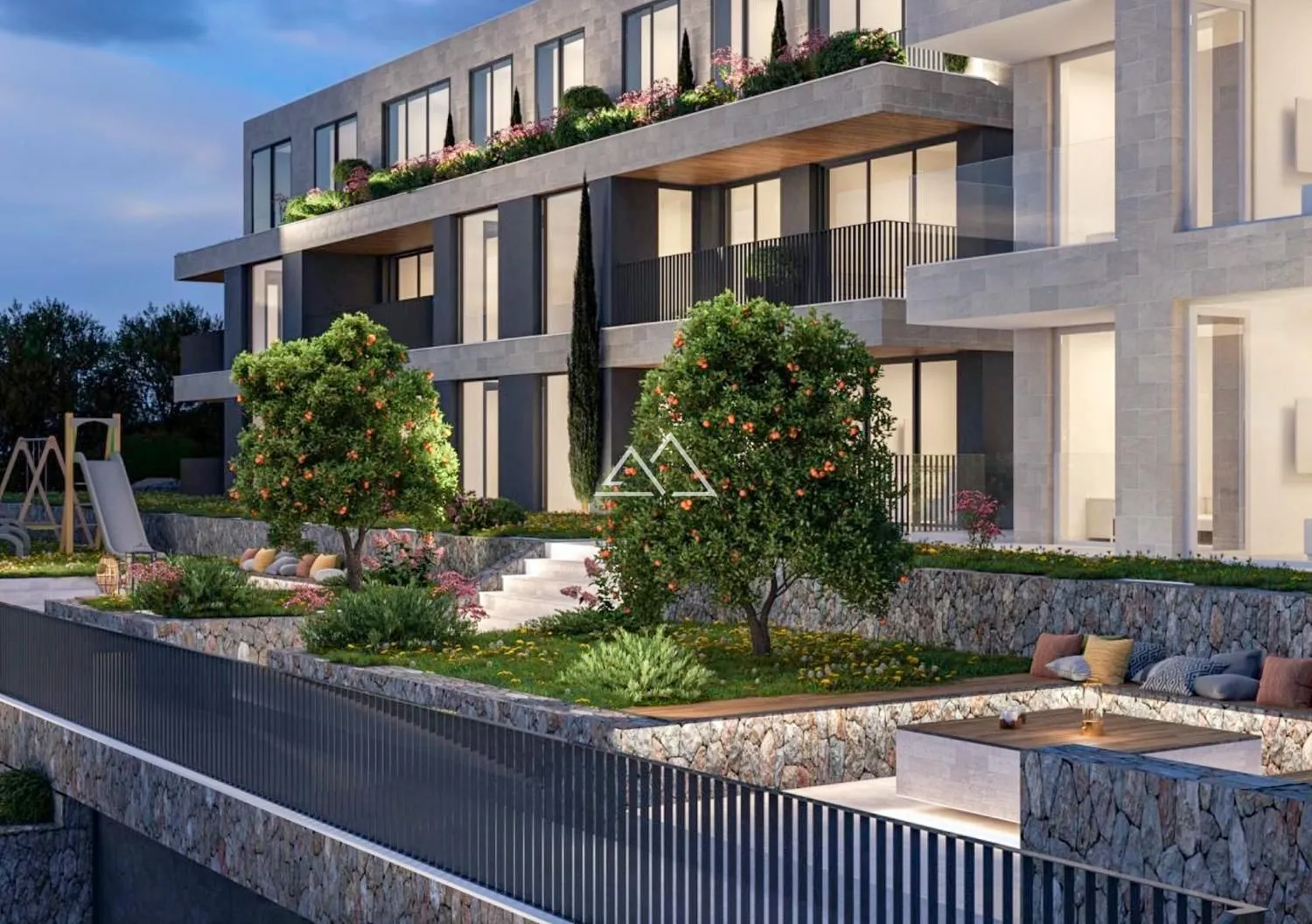 Sale, two bedroom apartment, 75m², Muo, Kotor